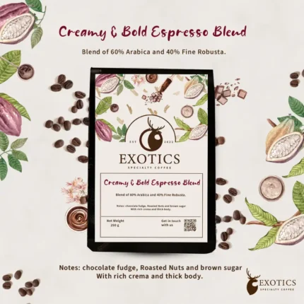 Creamy & Bold Espresso Blend اسبريسو كريمي مختص