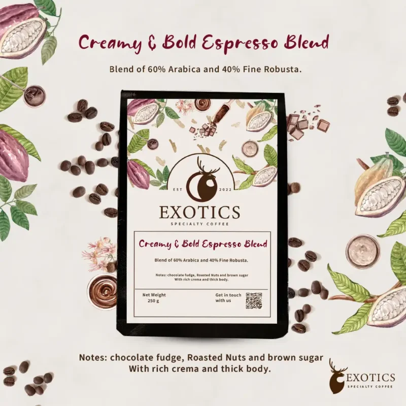 Creamy & Bold Espresso Blend اسبريسو كريمي مختص