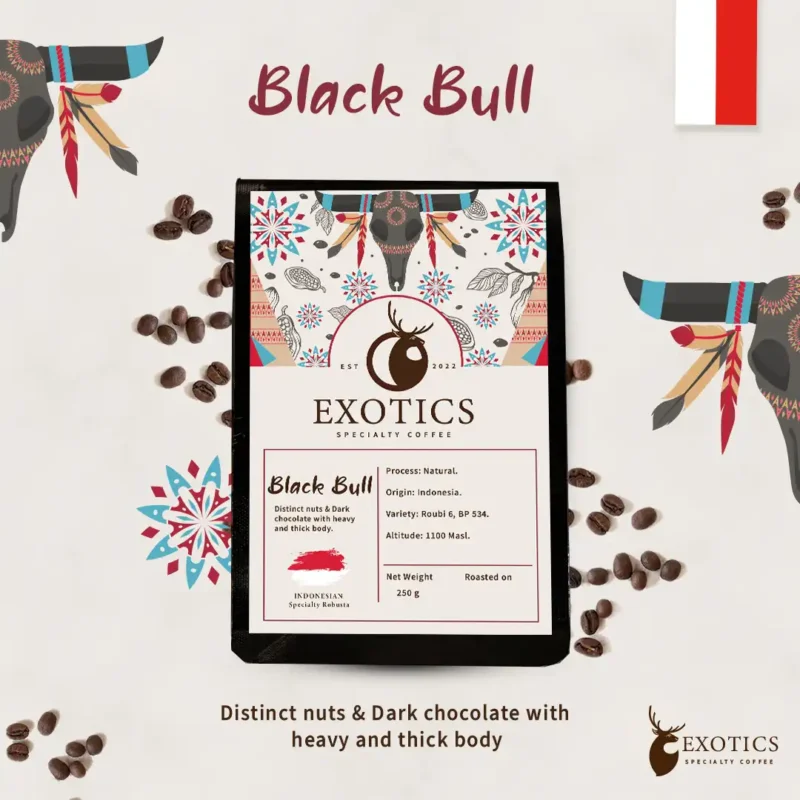 Black bull | قهوة أندونيسية مختصة